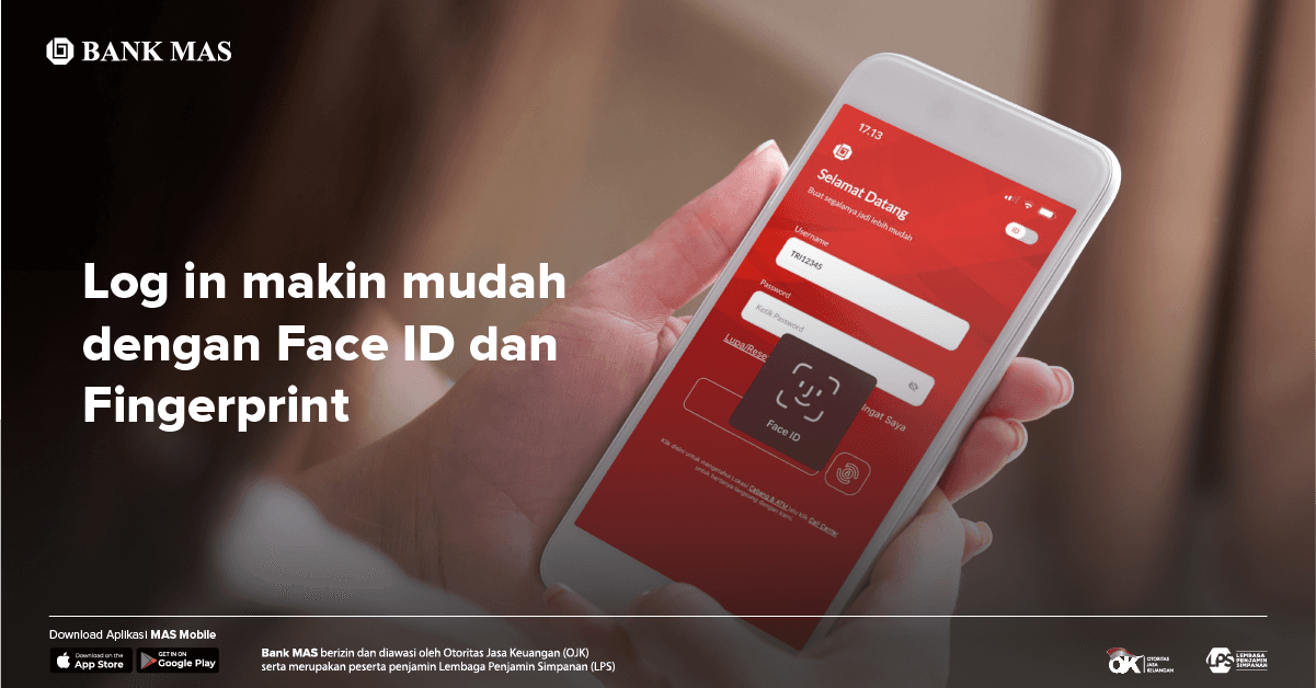 Aktifkan Otentifikasi Biometrik di MAS Mobile Kamu Agar Transaksi Lebih Aman!