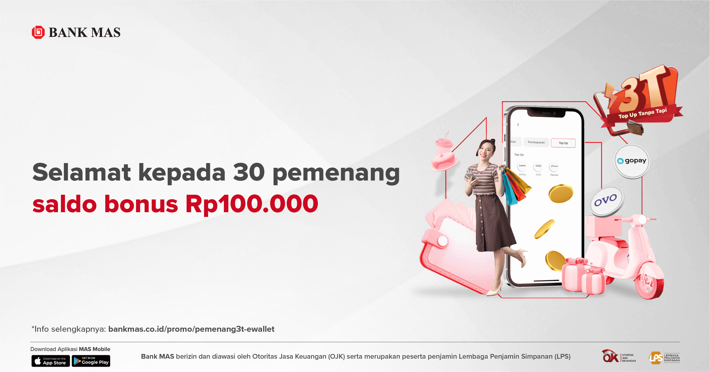 Pengumuman pemenang 3T E-Wallet