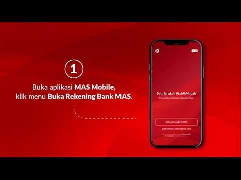 #MakinSiap Buka Rekening Online di MAS Mobile